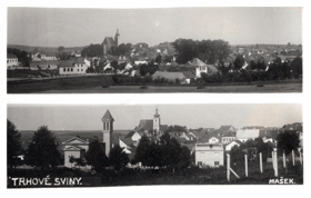 Trhové Sviny (pohled)