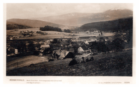 Böhmerwald - Markt Eisenstein - Železná Ruda (pohled)