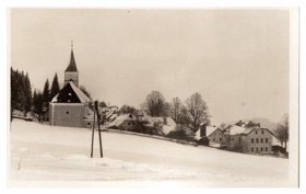 Šumava - Hojsova Stráž (pohled)