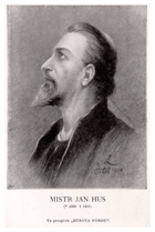 Mistr Jan Hus (pohled)