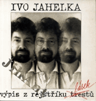 LP - Ivo Jahelka - Výpis z rejstříku lásek