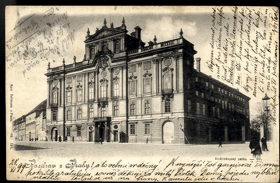 Pozdrav z Prahy - Praha, arcibiskupský palác (pohled)