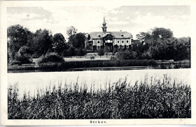 Planá nad Lužnicí - Strkov, pohled přes vodu (pohled)