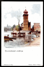 Praha - Novoměstská vodárna (pohled)