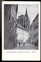 Praha - Dominikánský klášter a kostel (pohled)