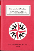 Filozofické listy - Apologie bláznova