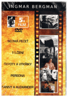 DVD - 5x Ingmar Bergman - Sedmá pečeť, Mlčení, Šepoty a výkřiky, Persona, Fanny a Alexander ...