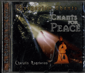 CD - Gregorian Chants - Chants For Peace - NEROZBALENO