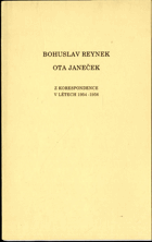 Bohuslav Reynek - Ota Janeček