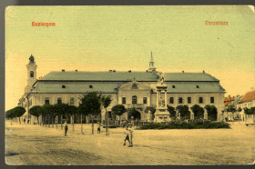 Esztergom - Városháza - Ostřihom (pohled)