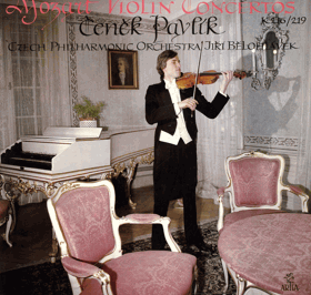 LP - Čeněk Pavlík - Mozart violin concertos