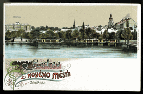 Pozdrav z Nového Města - Nové Město na Moravě (pohled)