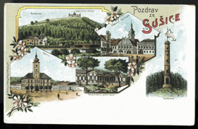 Pozdrav ze Sušice (pohled)