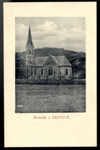 Kostelík v Černové - Černová (pohled)