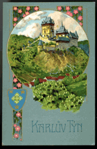 Karlův Týn - Karlštejn (pohled)
