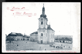 Pozdrav z Uhl. Janovic - Uhlířské Janovice (pohled)