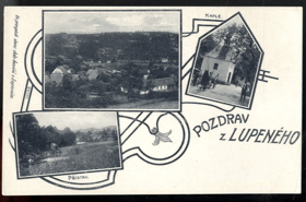 Pozdrav z Lupeného - Lupěné (pohled)