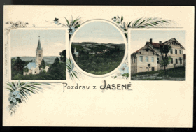 Pozdrav z Jasené - Jasenná (pohled)