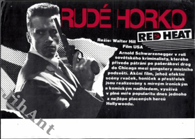 Filmový plakát - Rudé horko