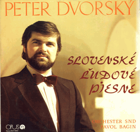LP - Peter Dvorský - Slovenské ludové piesne