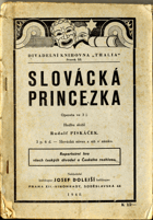 Slovácká princezka - opereta