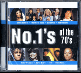 CD - No.1´s Of The 70´s - NEROZBALENO !