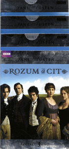 3DVD - Jane Austen - Rozum a cit 3 DVD