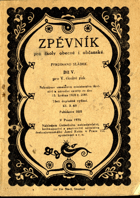 Zpěvník pro školy obecné i občanské. Díl 5, Pro 5. školní rok