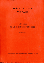 Státní archiv v Opavě - svazek 4