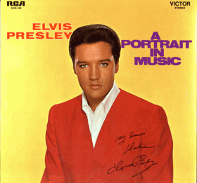 LP - Elvis Presley - A Portrait In Music