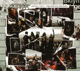 CD + DVD -  Anthrax ‎– Alive 2 - The Special Edition