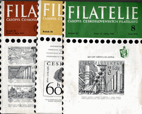 Filatelie - 1961, čísla 8, 12, 19-20