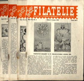 Filatelie - 1959 - 3, 4, 5, 9