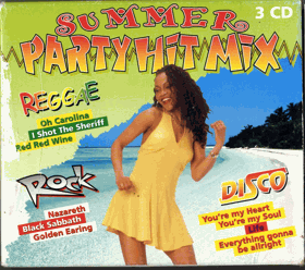 3 CD - Reggae Rock - Disco - Summer Party Hit Mix