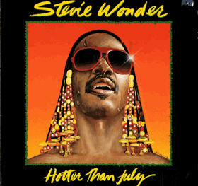 LP - Stevie Wonder - Hotter Than July