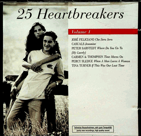 CD - 25 Heartbreakers - Vol. 1