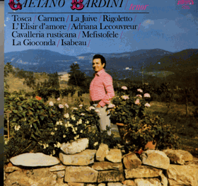 LP - Gaetano Bardini - tenor