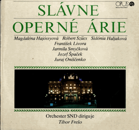 LP - Slávne Operné Árie