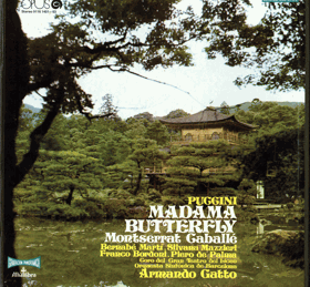 3LP - G. Puccini - Madama Butterfly - Montserrat Caballé