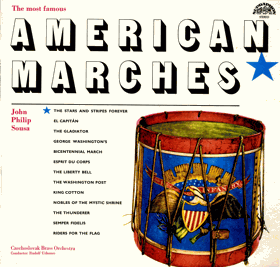 LP - The Most Famous American Marches - John Philip Sousa