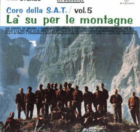 LP - Coro Della S.A.T. – Là Su Per Le Montagne Vol.5