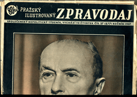 Pražský ilustrovaný zpravodaj - T. G. Masaryk - číslo 37