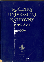 Ročenka univerzitní knihovny v Praze 1956