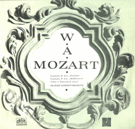 LP - Wolfgang Amadeus Mozart - Symfonie č. 38 F Dur, Pražská, K. 504