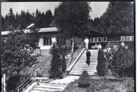Daňkovice - Plicní sanatorium na Buchtově kopci (pohled)