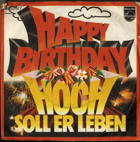 SP - Happy Birthday, Hoch soll er leben