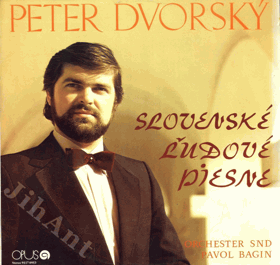 LP - Peter Dvorský - Slovenské ludové piesne