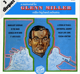 3LP - The Original Members Of Glenn Miller's Orchestra ‎– A Memorial For Glenn Miller