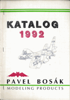 Modeling Product - Pavel Bosák - Katalog 1992