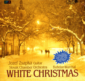 LP - Jozef Zsapka, Slovak Chamber Orchestra, Bohdan Warchal ‎– White Christmas